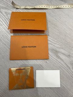 LV gift card , receipt holder, 🎀, Luxury, Accessories on Carousell