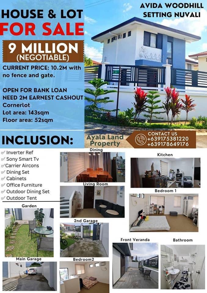Avida Woodhill Settings Nuvali, Property, For Sale, House & Lot on