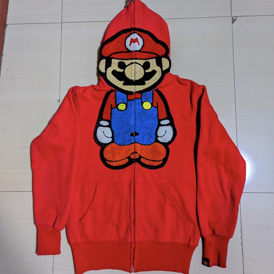 Baby milo 2025 super mario hoodie