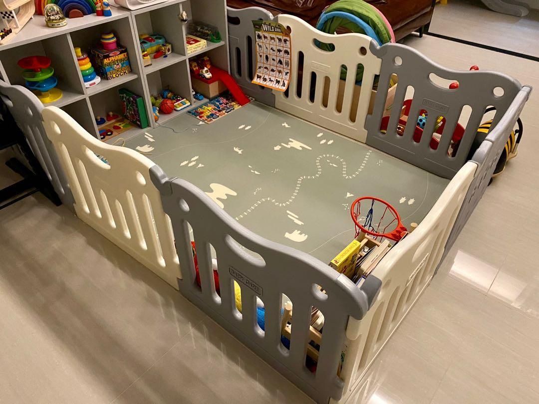 Baby Playpen Baby Care by Dwinguler with Door Set, Babies & Kids