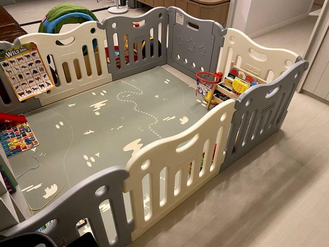 Baby Playpen Baby Care by Dwinguler with Door Set, Babies & Kids