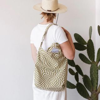 Baggu Classic Small Leather Shopper Bag, $120, Urban Outfitters