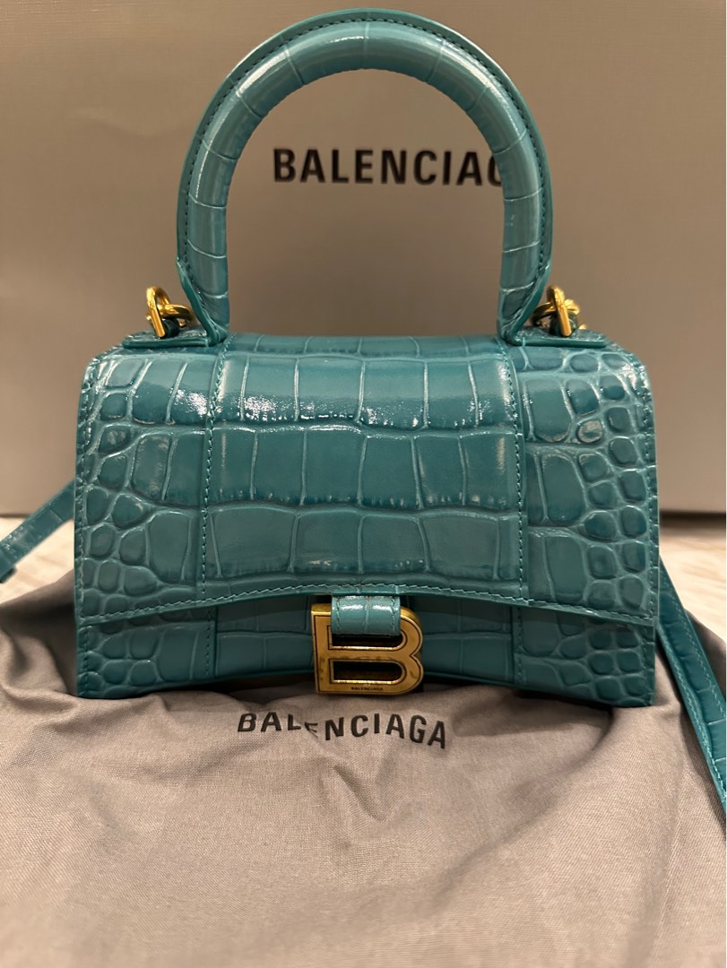 Balenciaga hourglass bag crocodile small outlet