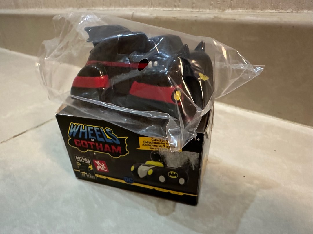 Batman Wheels of Gotham 蝙蝠俠 Q版 車仔 Batmobile 1943 蝙蝠車 DC, 興趣及遊戲, 玩具 & 遊戲