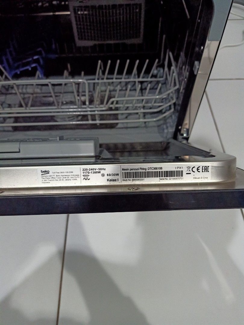 BEKO DISHWASHER/ Mesin cuci piring DTC36610B on Carousell