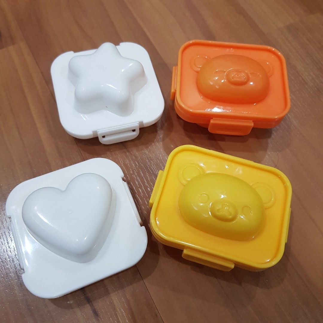 Bento Box Ideas - How To Use Egg Moulds 