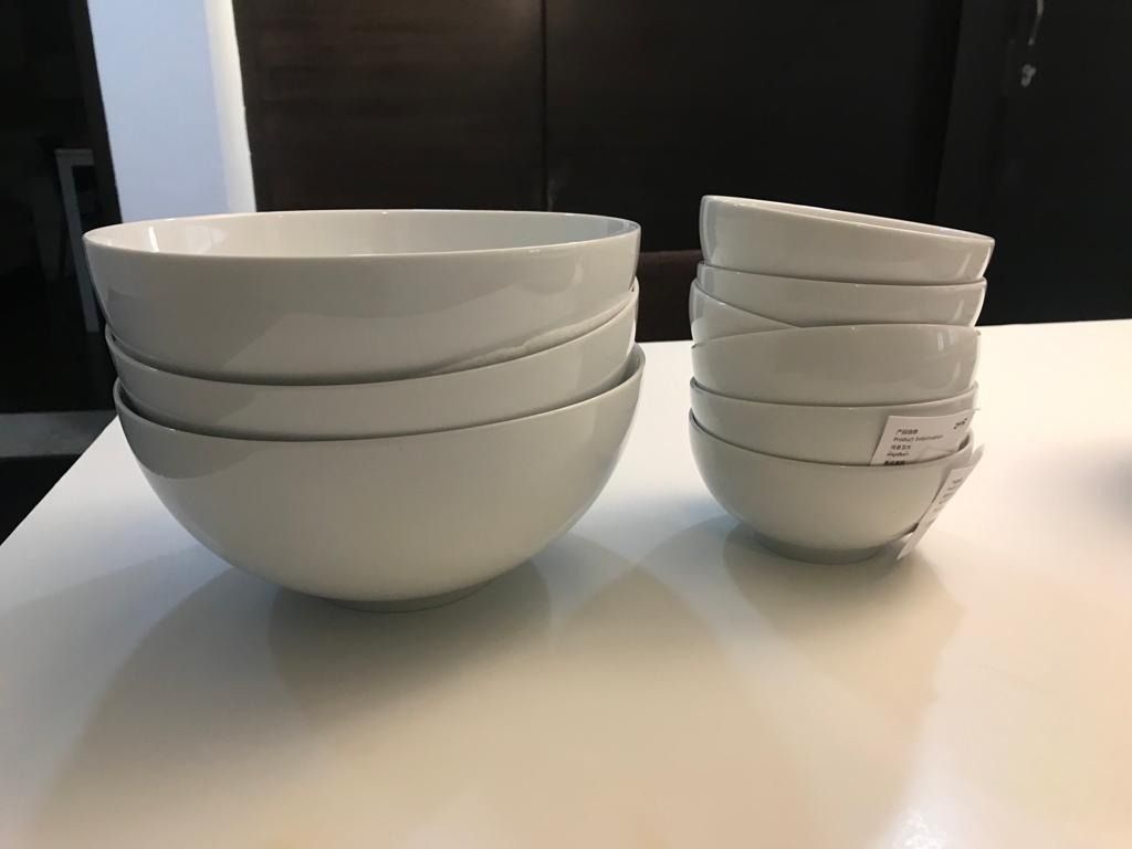 Big bowls(3) and small bowls(6), Furniture & Home Living, Kitchenware ...