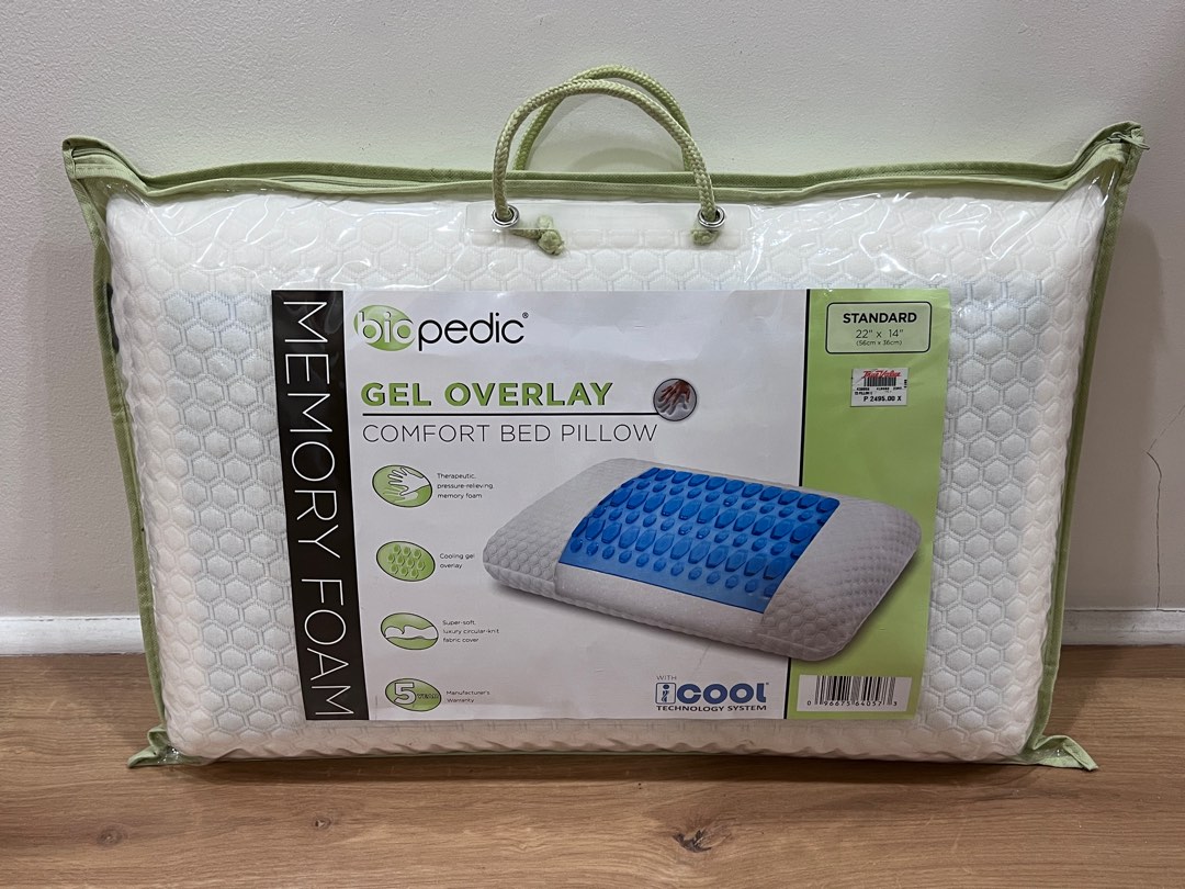 Biopedic memory top foam pillow