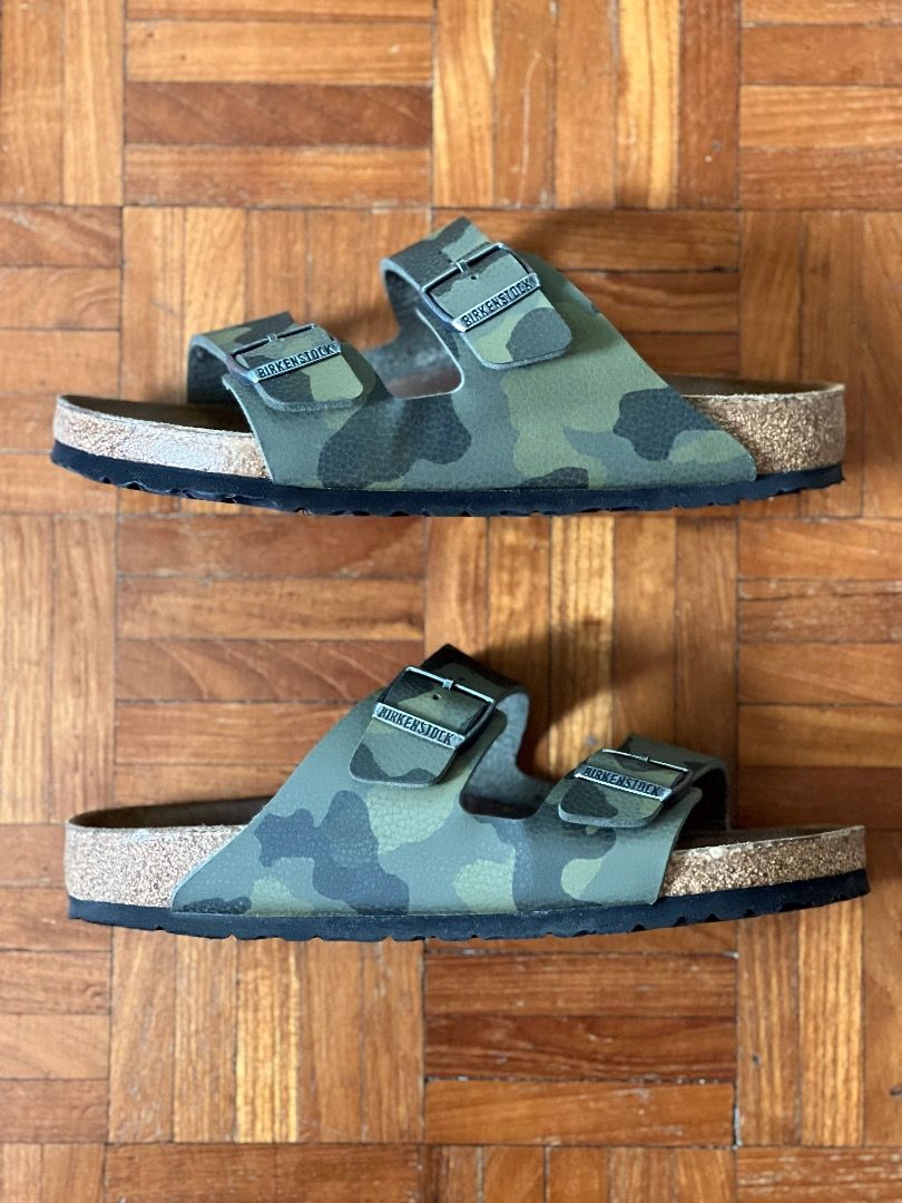 Mens camo cheap birkenstocks