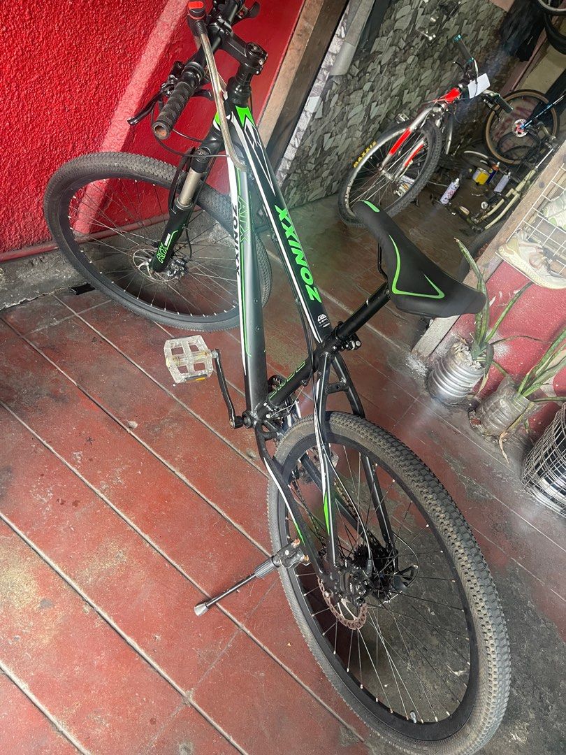 Black and Green ZONIXX ATX 27.5 Bike, Sports Equipment, Bicycles ...
