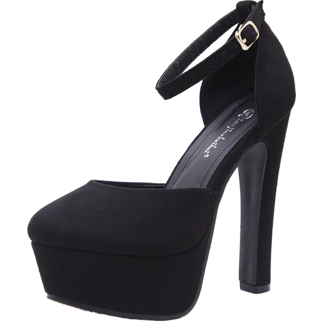 Black Heels, Women's Fashion, Footwear, Heels on Carousell