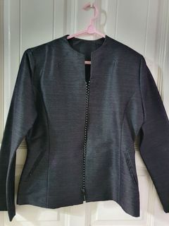 Black Thai Silk suit