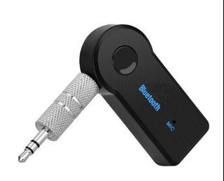 BLUEPRO 3.5mm Stereo Car AUX Speaker Adapter Bluetooth Wireless Audio Music Receiver