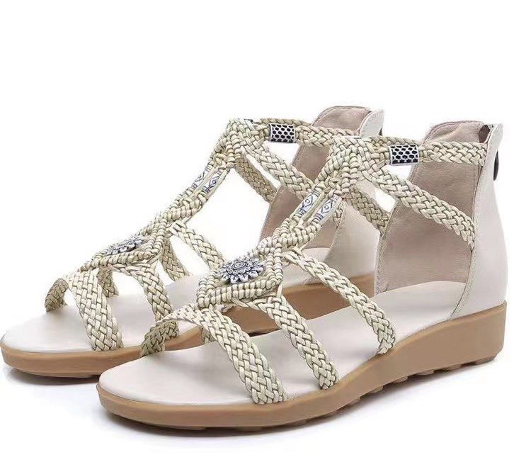 Cute flat sandals hot sale