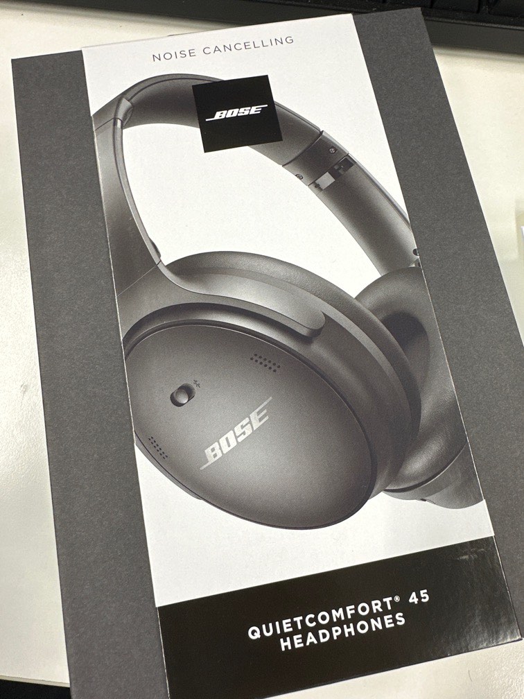 Bose Quietcomfort 45 全新未拆封條, 音響器材, 頭戴式/罩耳式耳機 