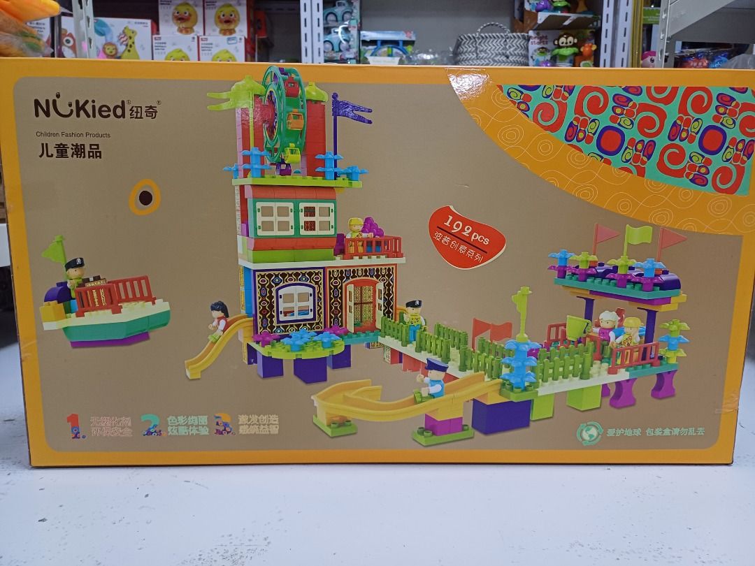 BRAND NEW 192 pcs Duplo compatible Water theme park toy block set Great as gift Hobbies Toys Toys Games on Carousell