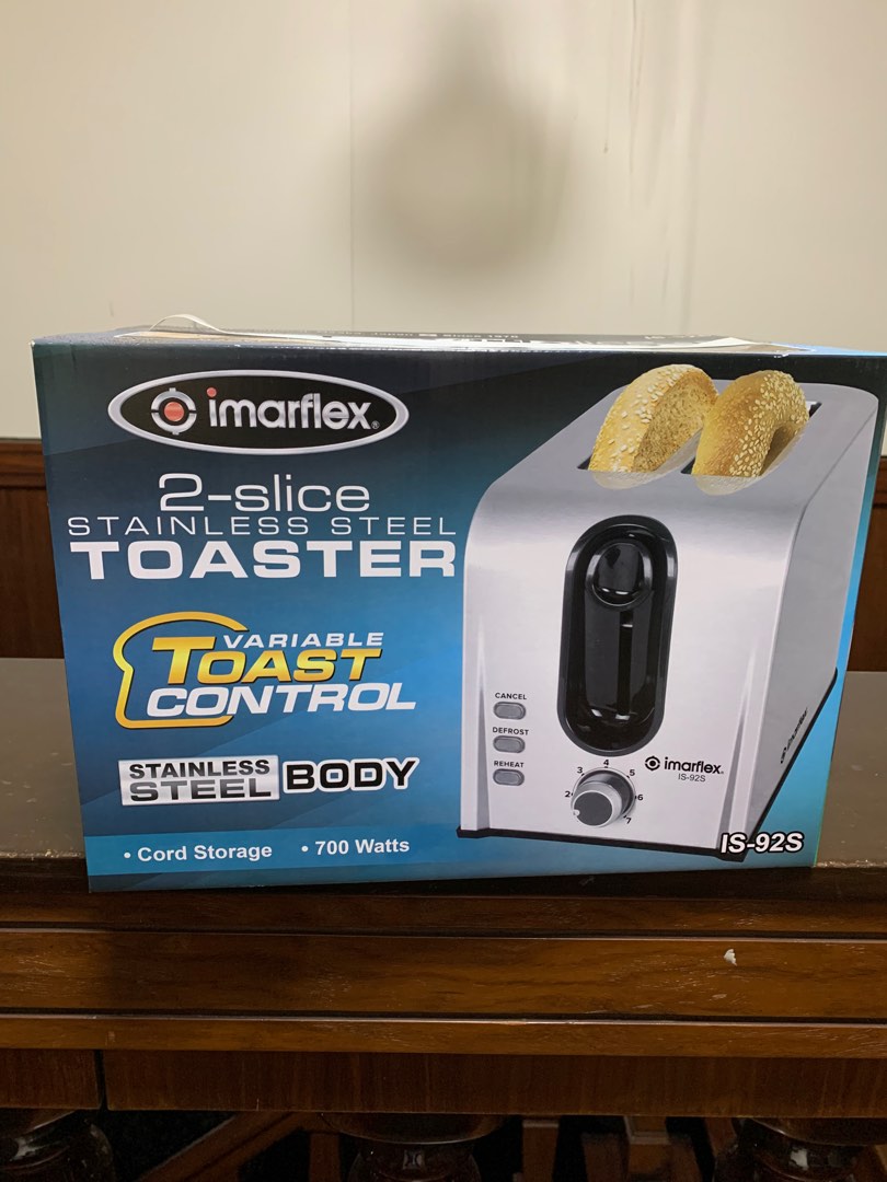 Brand New Imarflex Stainless Steel Toaster on Carousell