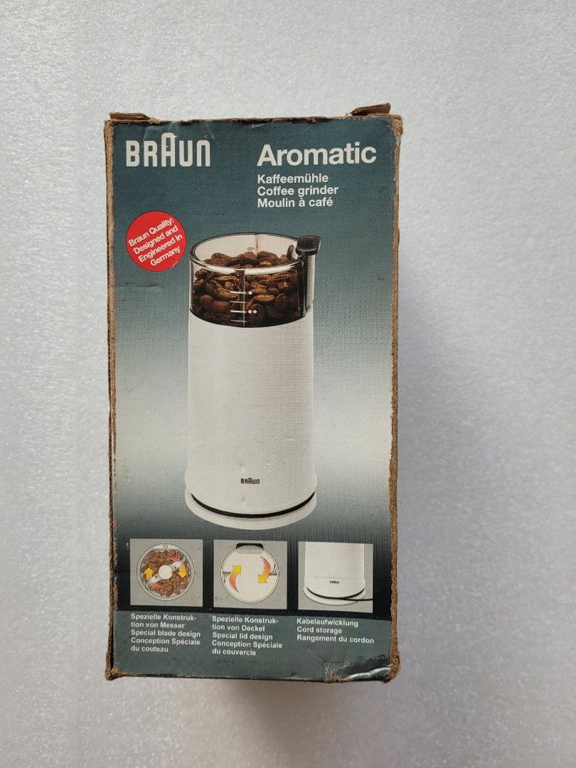 BRAUN Coffee Grinder/Grinder/Coffee Machine/Aromatic, TV & Home