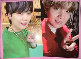 Butter Cardigan PC + MOTS Bag PC Suga Yoongi Set