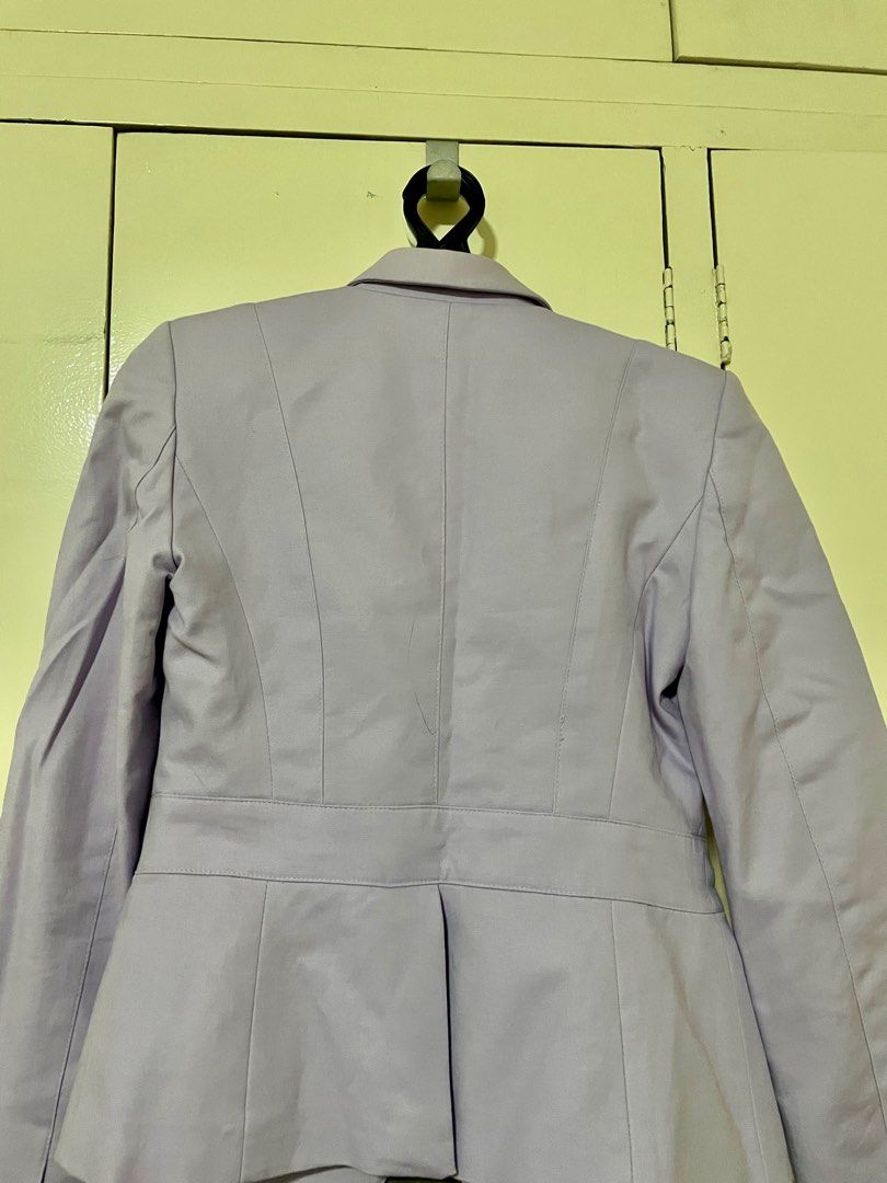Calvin klein purple blazer hotsell