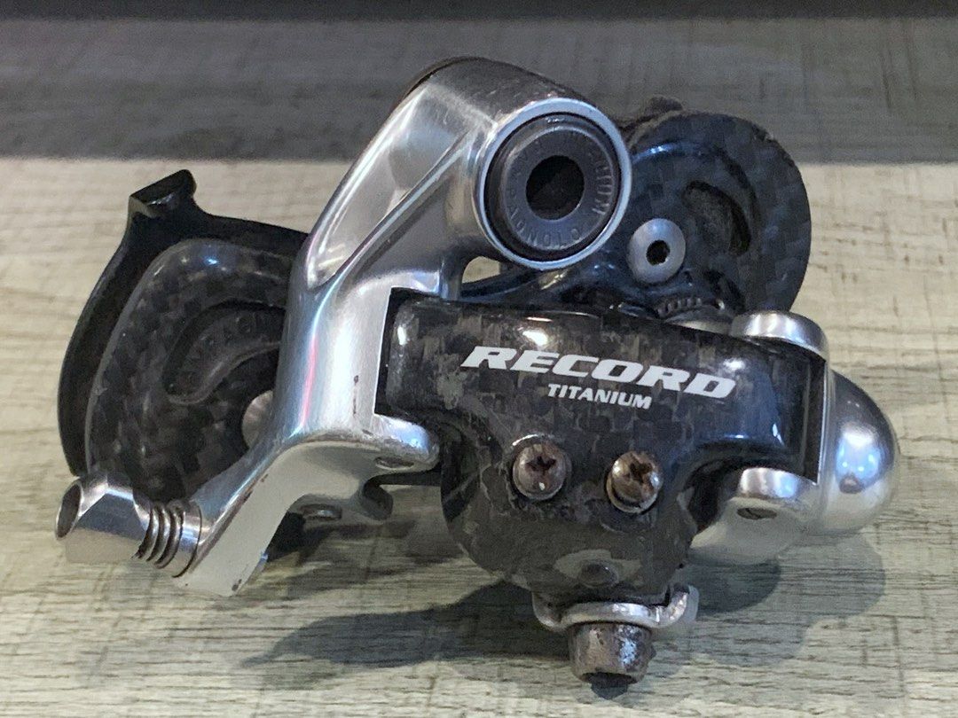 Campagnolo record titanium 10 speed groupset top