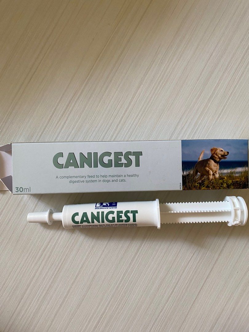 Canigest Probiotics Tube, Pet Supplies, Pet Food on Carousell