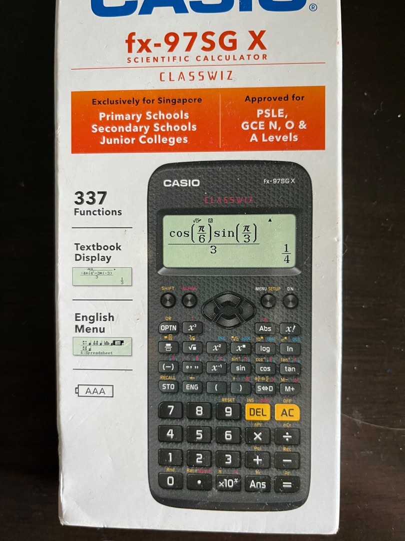 Casio fx 97SG X Hobbies Toys Stationery Craft Stationery