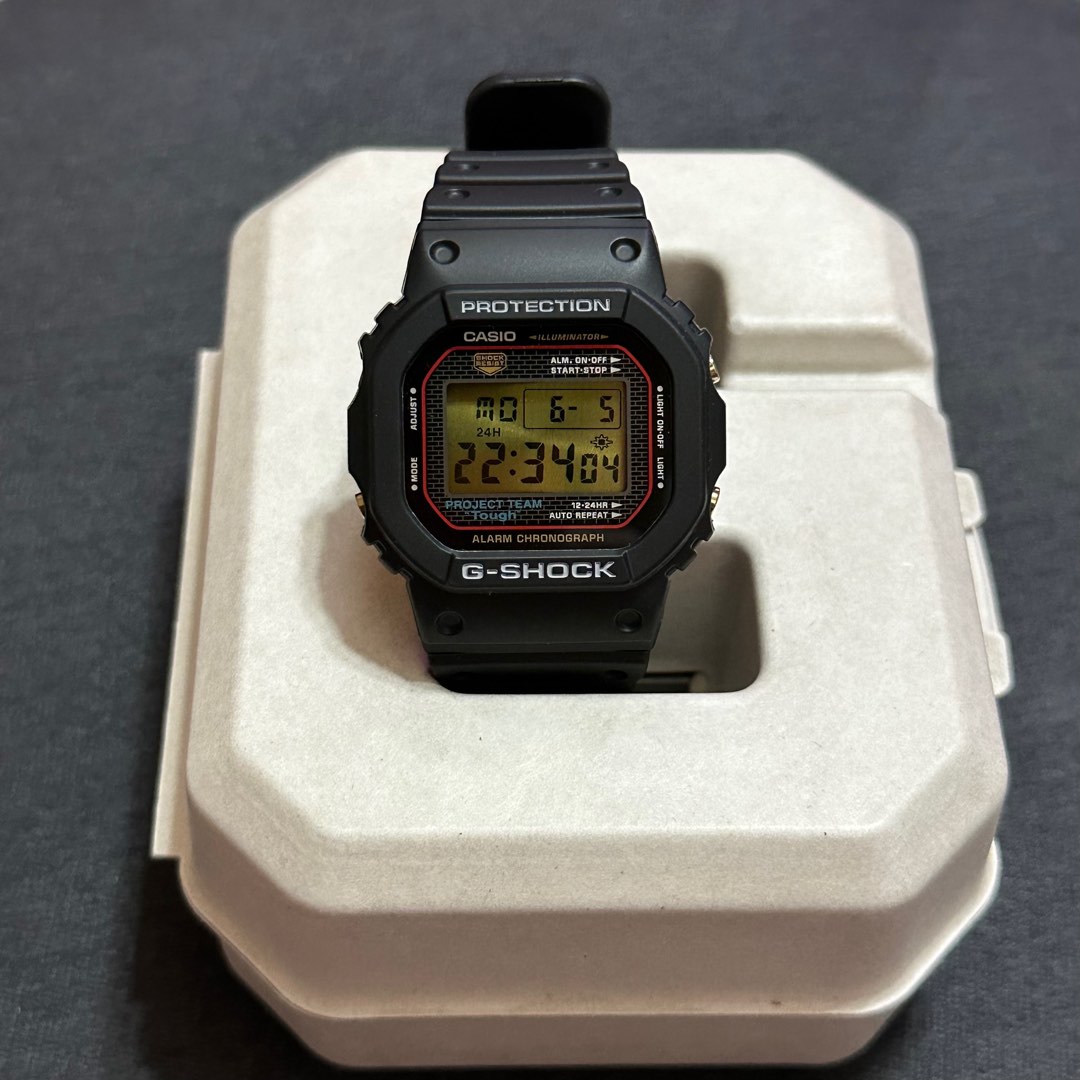 CASIO G-SHOCK DW 5040PG-1 40th Anniversary 40週年, 名牌, 手錶 