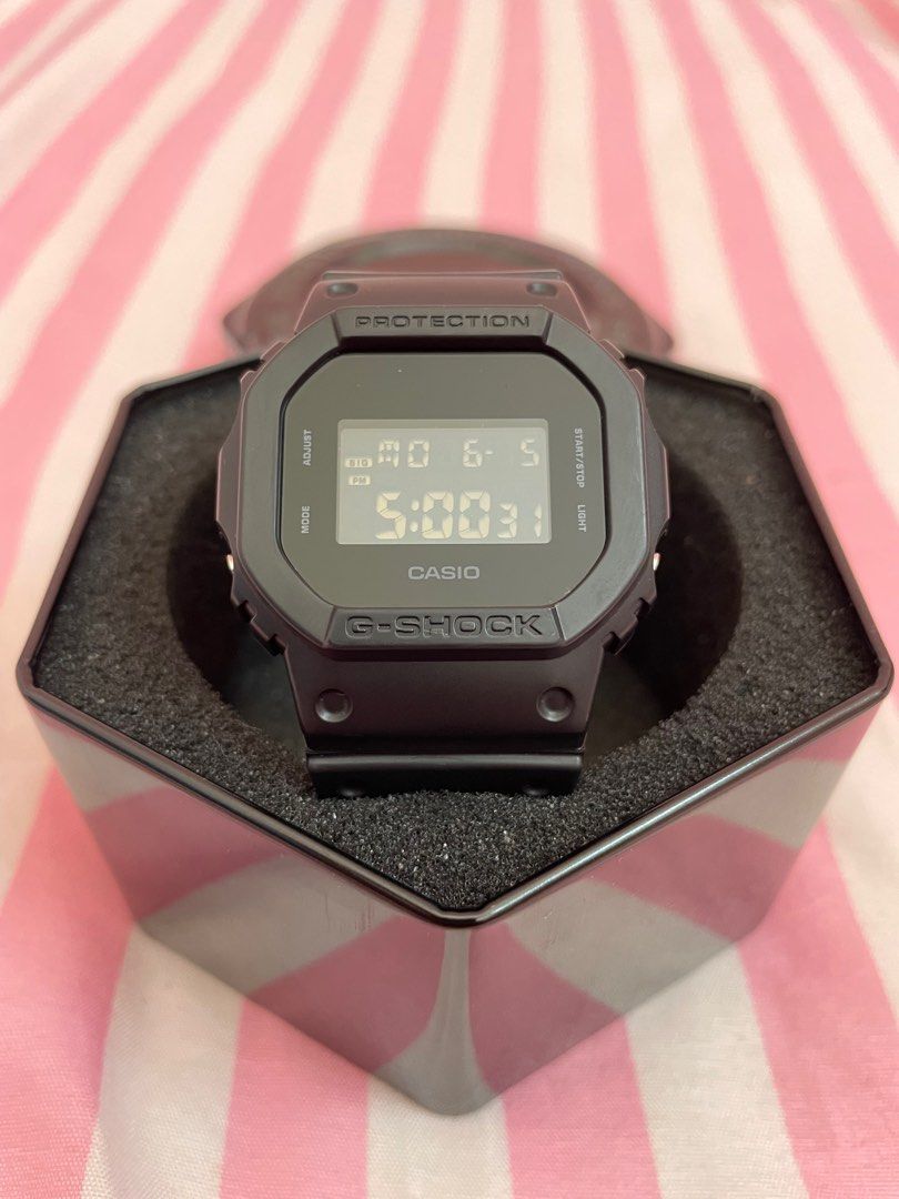 Casio G Shock DW 5600BB Men s Fashion Watches Accessories
