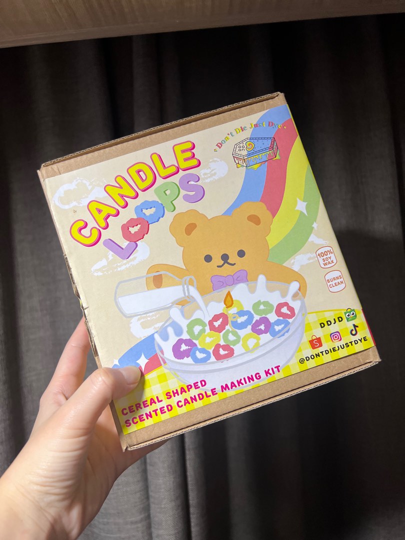 Cereal Candle Making Kit, Hobbies & Toys, Stationery & Craft, Handmade