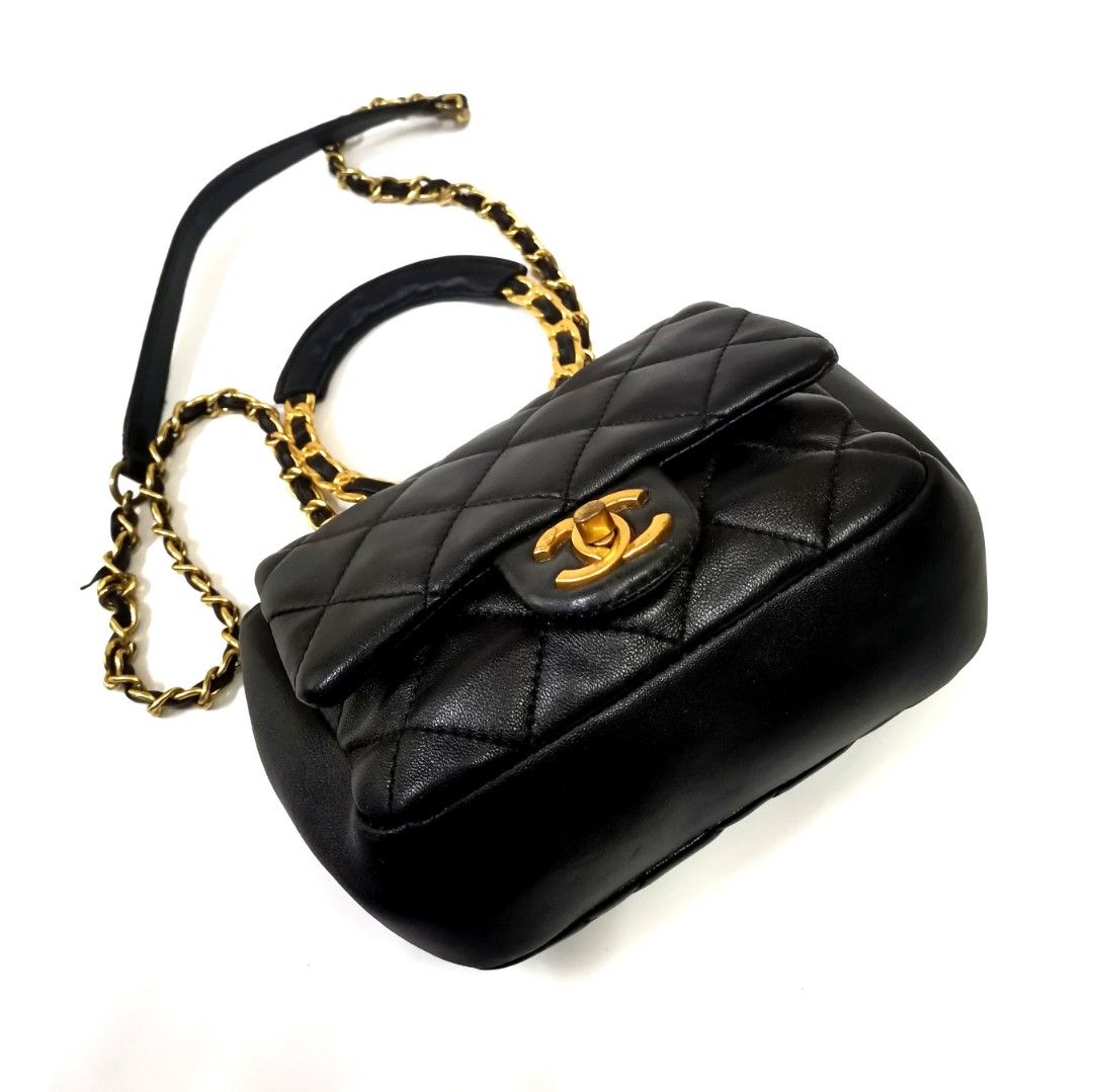 NEW Chanel Multicolor Small Quilted Leather Round Crossbody Bag For Sale at  1stDibs