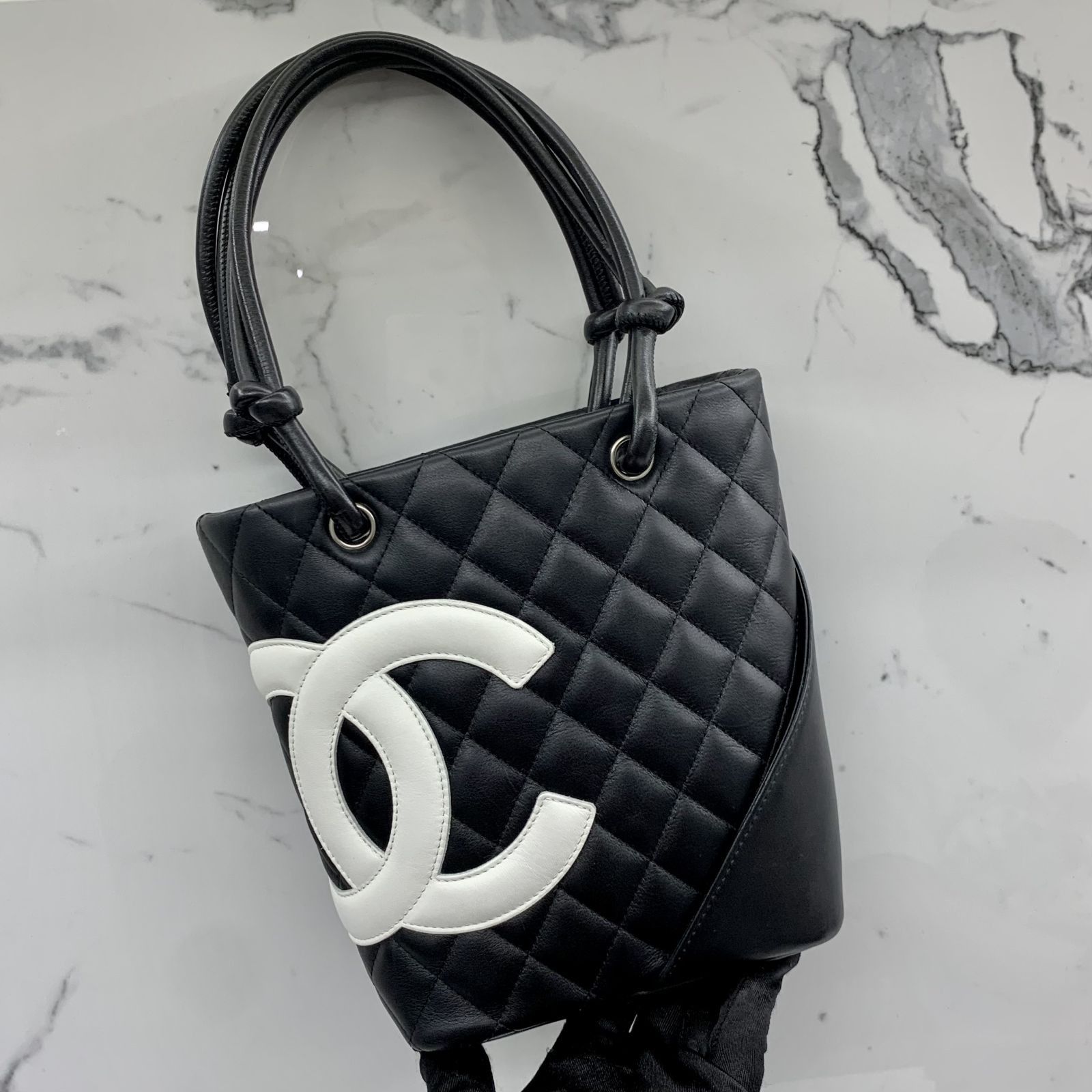 Chanel Ligne Cambon Tote Small, Luxury, Bags & Wallets on Carousell