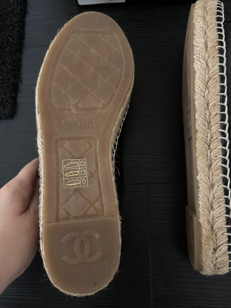 Chanel espadrilles outlet serial number