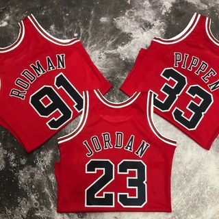 Chicago Bulls Basketball Jersey Dennis Rodman #91 Champion 44 Rare