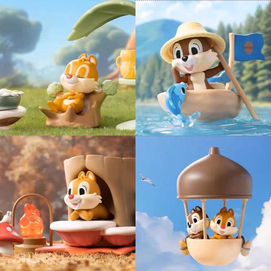 Chip and Dale daily POPMART / FULL SET / SINGLE BLIND BOX / ABLE TO