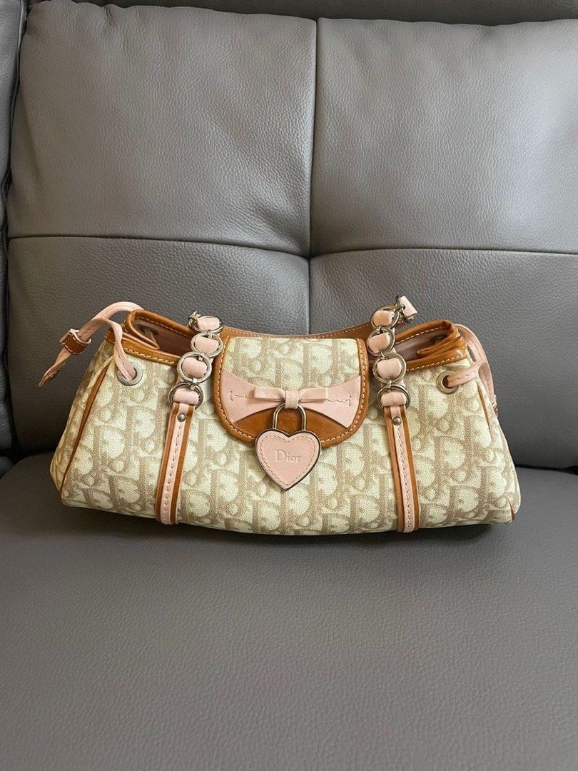 Christian Dior Romantique Trotter Bag Vintage Limited Edition