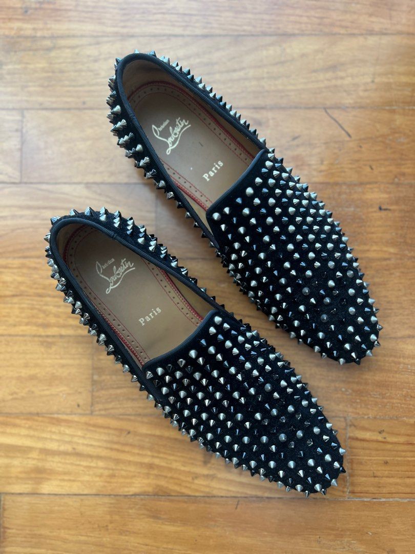 Christian Louboutin Dandelion Spikes Loafer Rollerboy EU42 US9