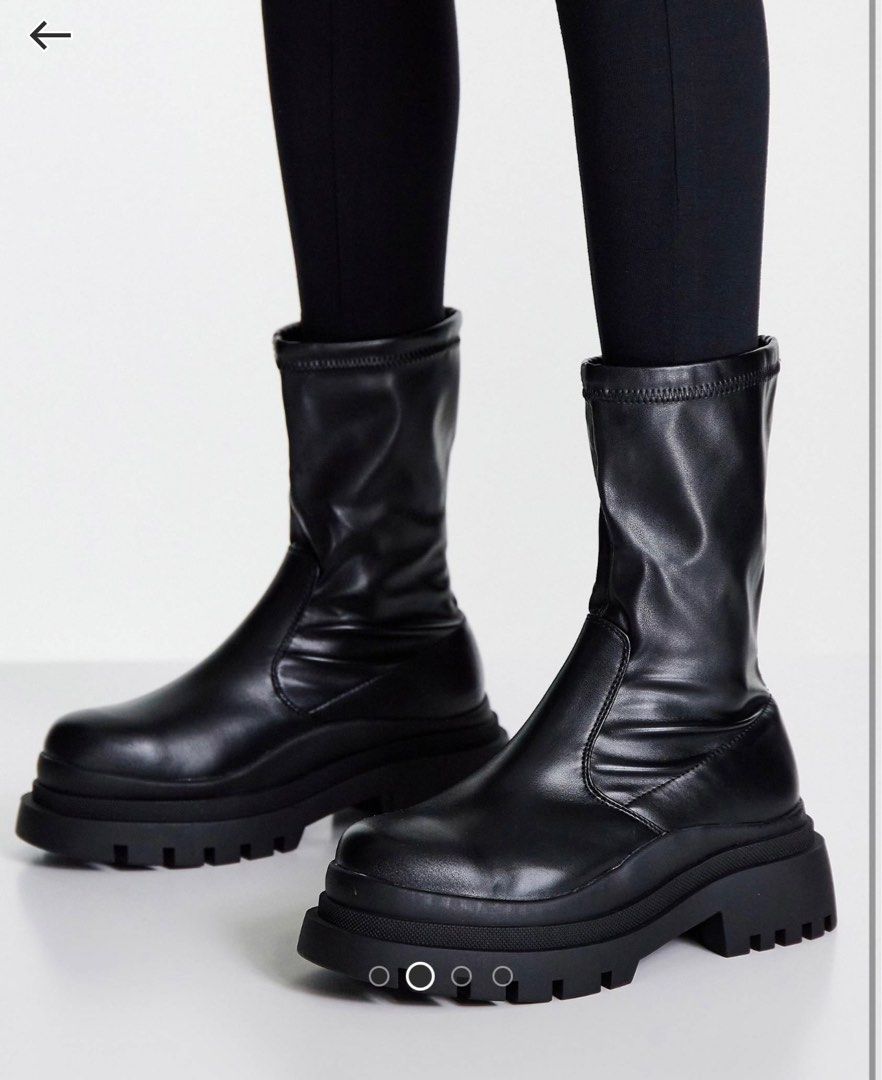 Chunky hotsell lace boots