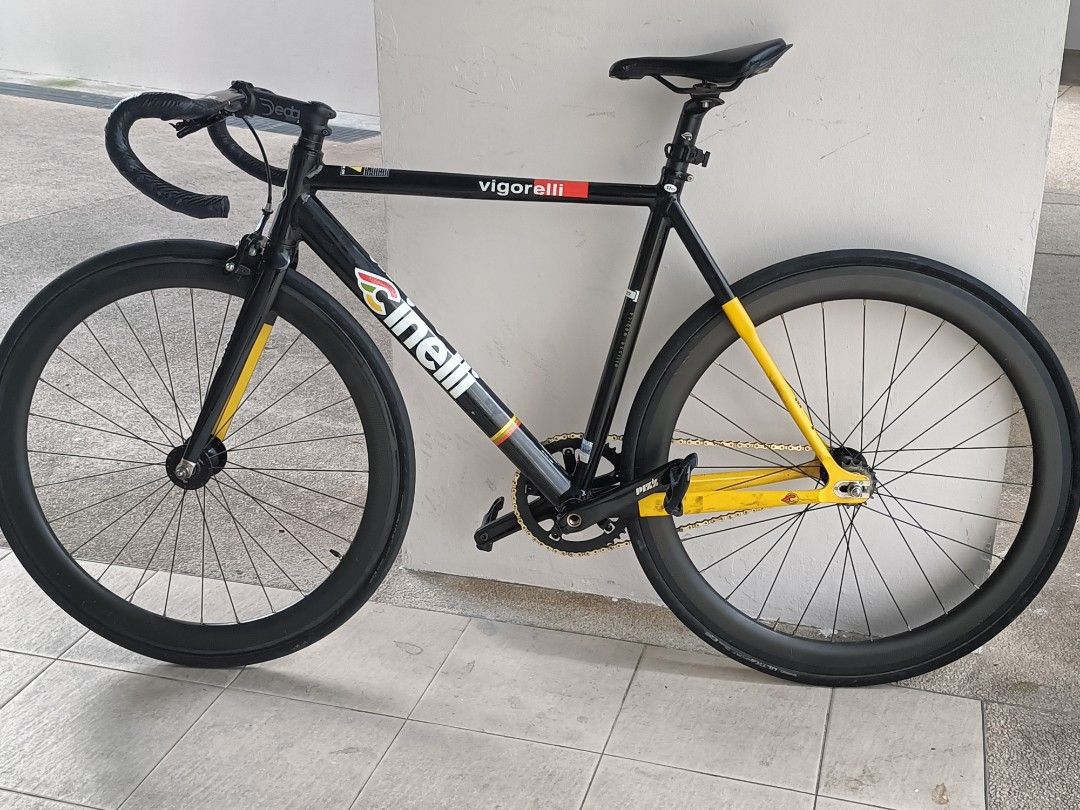 Cinelli vigorelli best sale black yellow