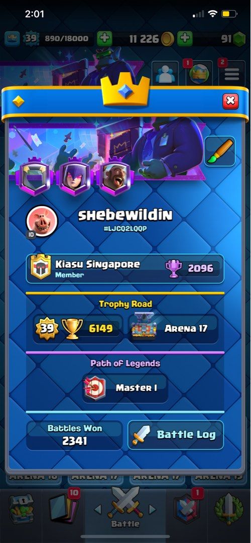 Clash Royale Account, Video Gaming, Video Games, Others on Carousell