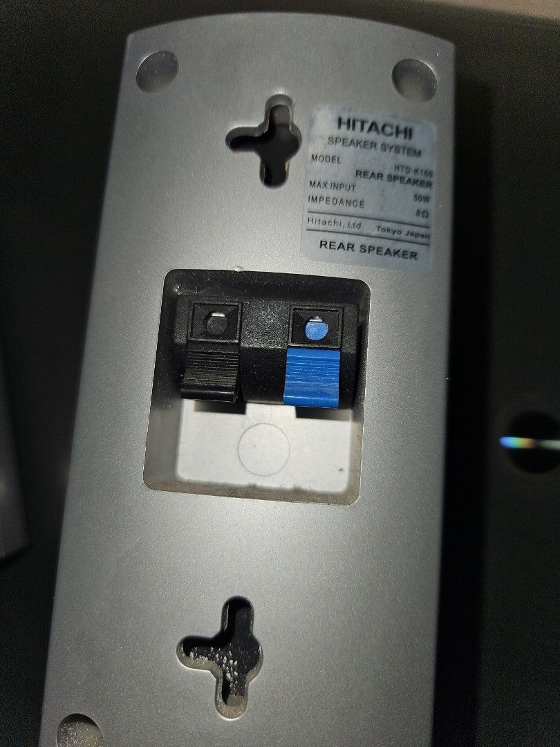 Clearance Hitachi HTD K160 Rare Speaker system No Wires Provided