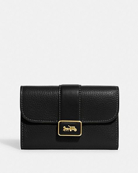 Medium black coach purse best sale