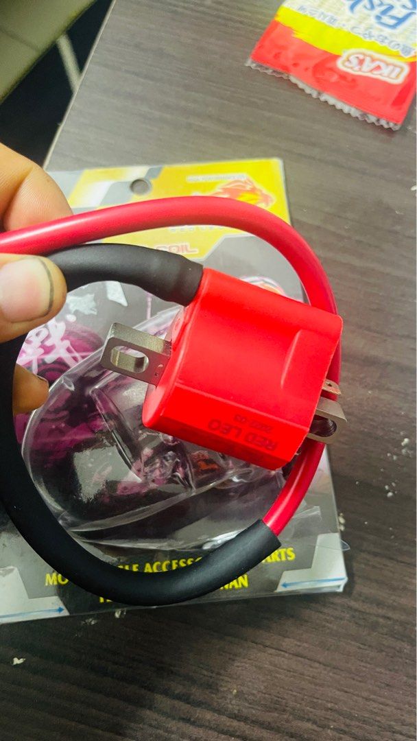 coil plug racing redleo sniper, Motorcycles, Motorcycle Accessories on