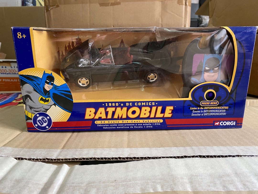 1960 corgi batmobile new arrivals