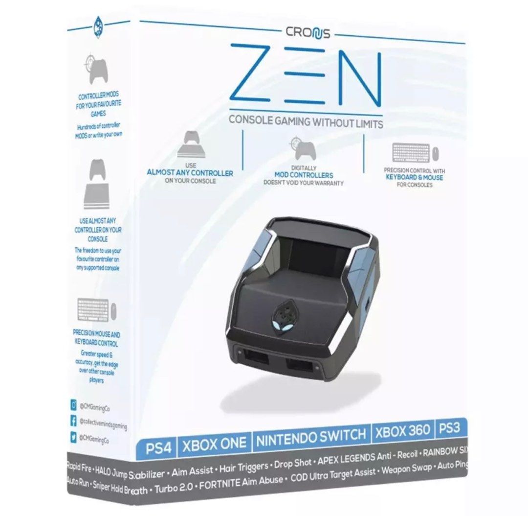 Cronus Zen En PC con Teclado Y Mouse 