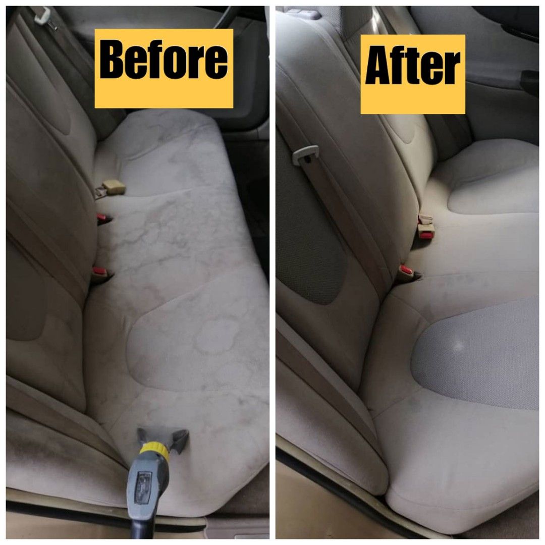 Cuci Seat Kereta Car Seat Cleaning Service, Services, Home Services, Cleaning on Carousell