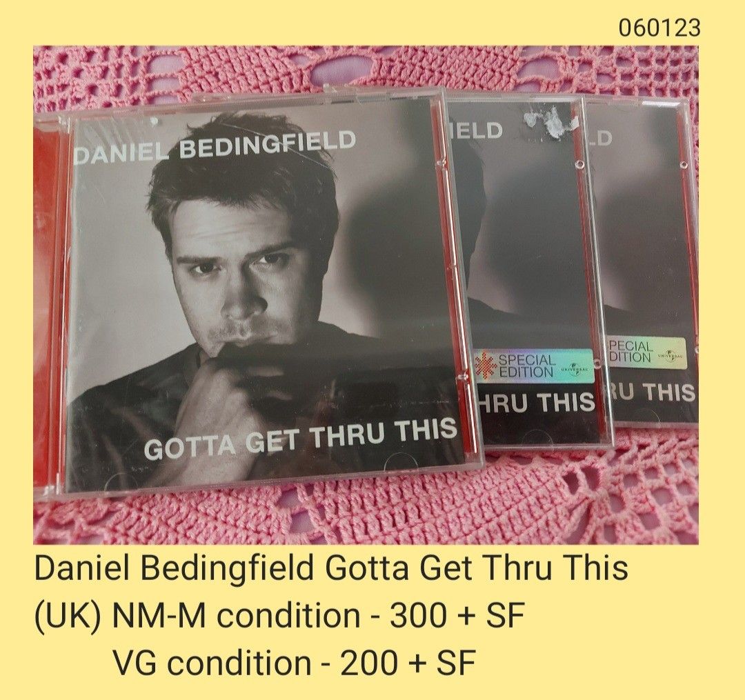 Daniel Bedingfield Gotta Get Thru This CD (unsealed) on Carousell