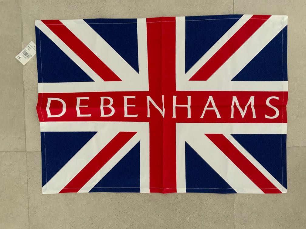 Debenhams Union Jack Cloth Mat, Furniture & Home Living, Home Decor ...