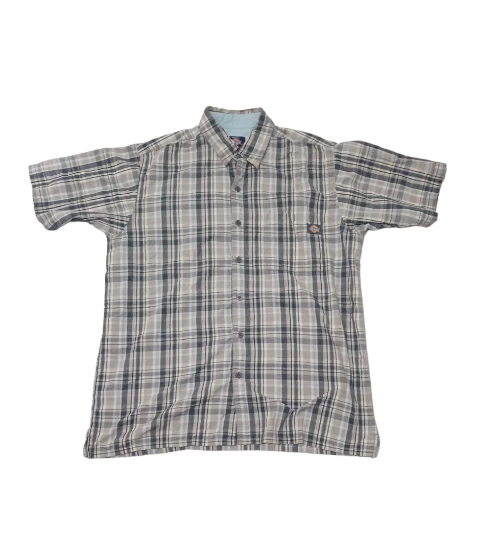 Dickies Checkered Polo Shirt, Men's Fashion, Tops & Sets, Tshirts ...