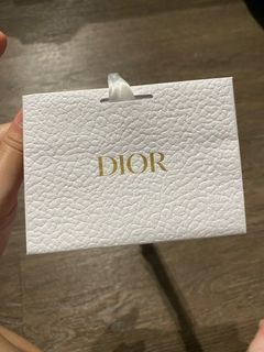 Dior Limited Edition Empty Gift Box W/tissue, Ribbon, Invoice Card,Shopping  Bag